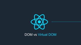 DOM vs Virtual DOM
 