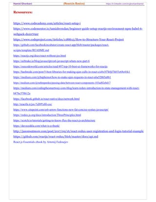 Reactjs Basics | PDF
