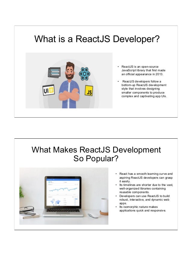 ReactJS Developer Job Description | PDF