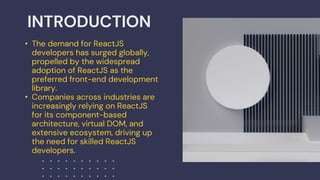ReactJS Developer Hiring Guide: Hire the right talent for your needs in ...