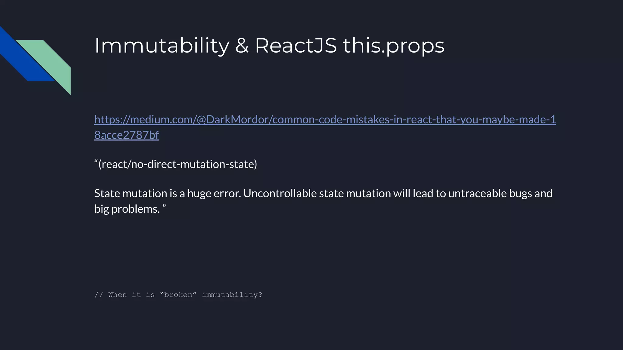 React JS & Functional Programming Principles | PPT