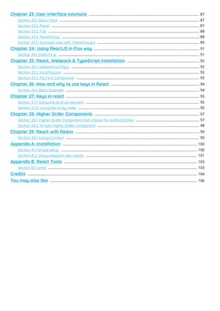 React js notes for professionals | PDF