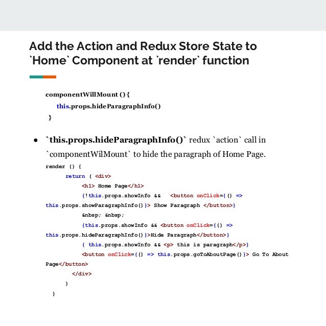 React js programming concept