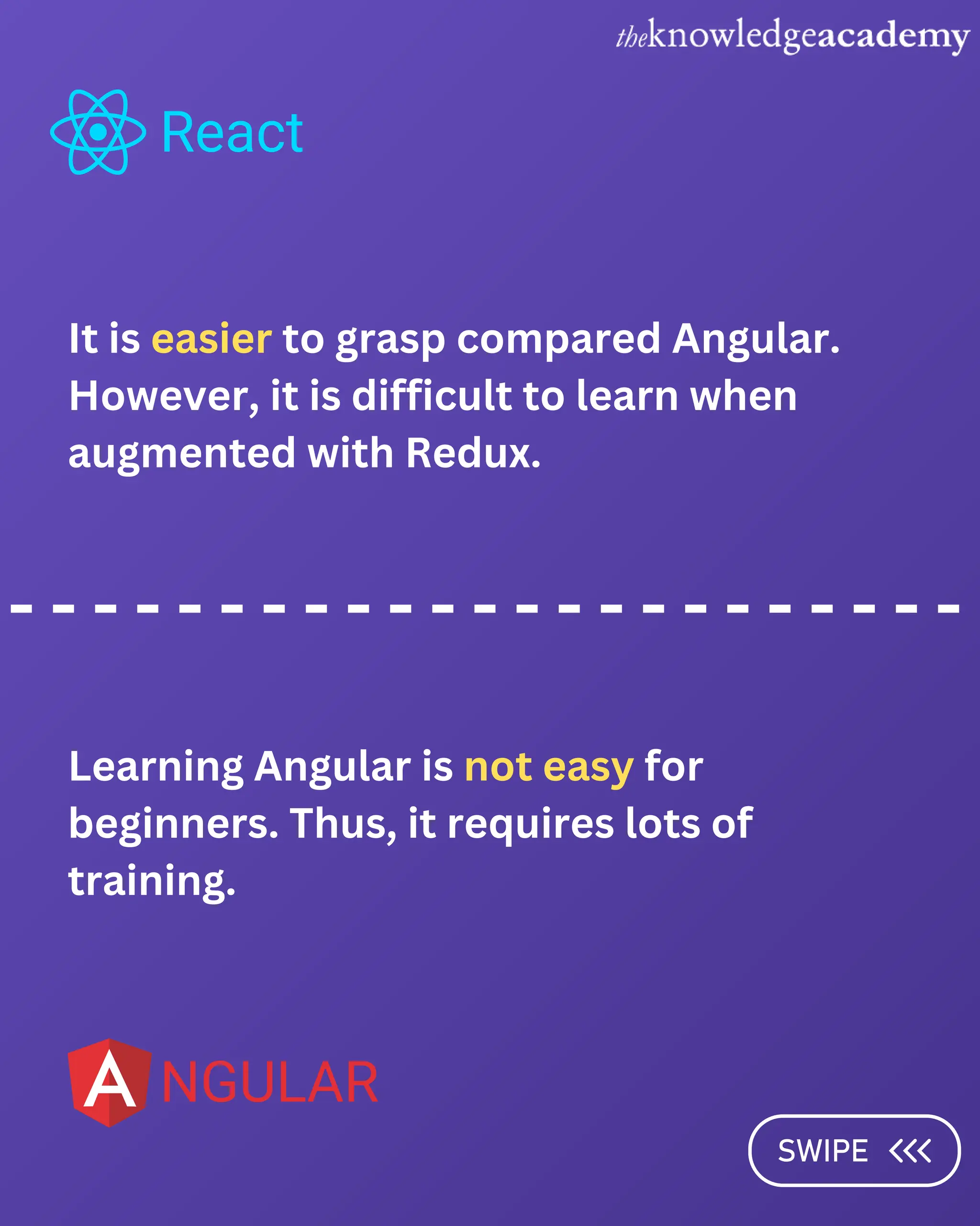 Discover the key differences between React and Angular to help you ...