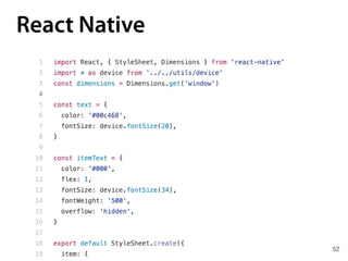 React Native
52
 