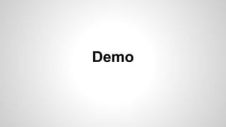 Demo
 