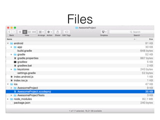 Files
 