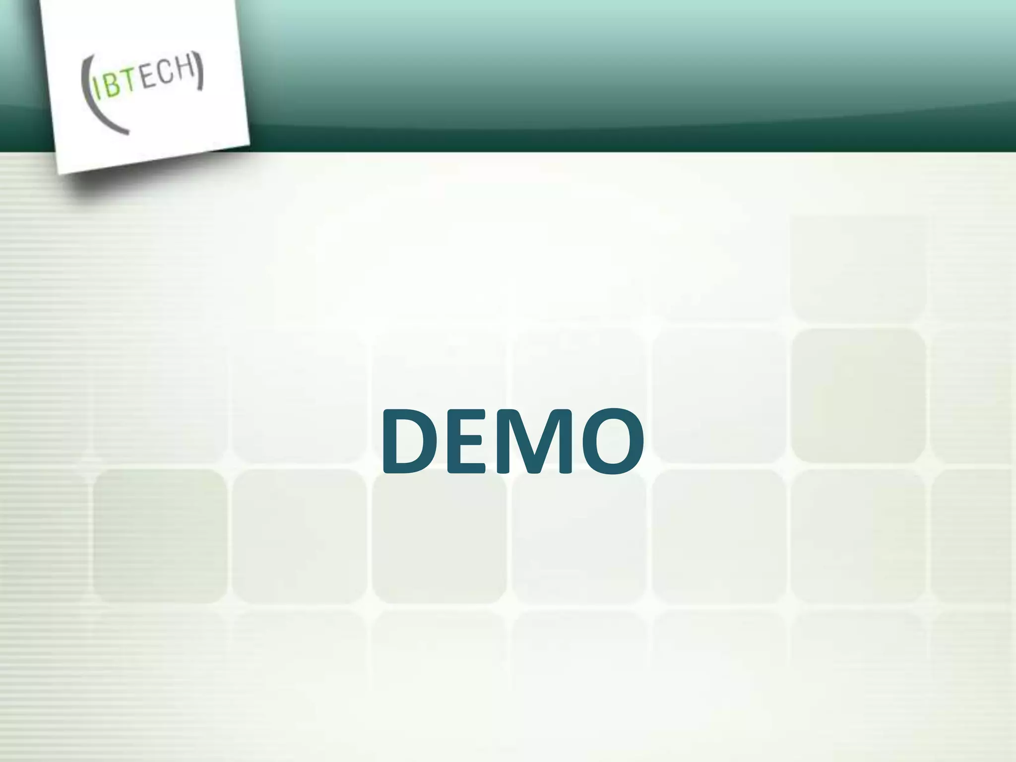 DEMO
 