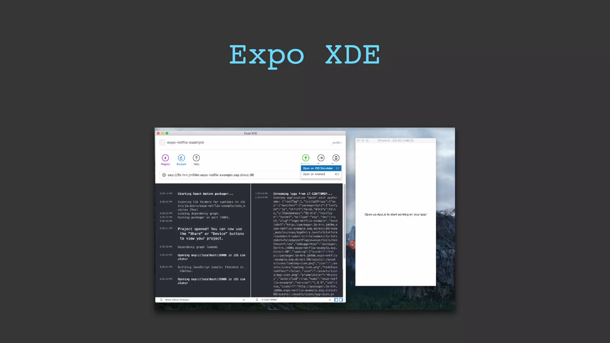Expo XDE
 