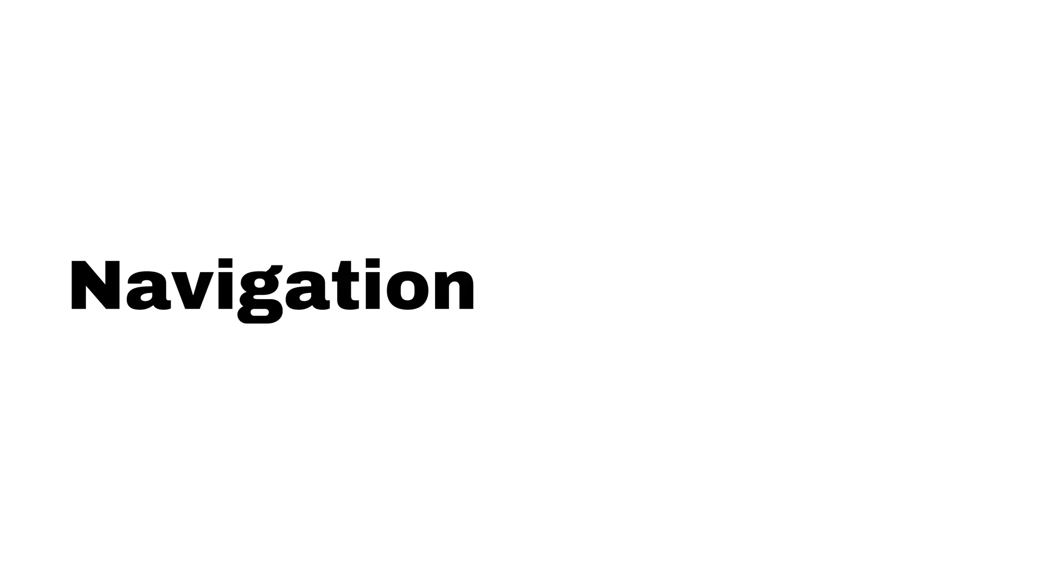 Navigation
 