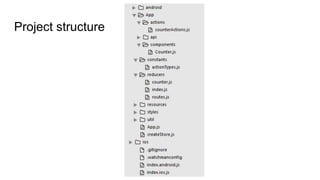 Project structure
 