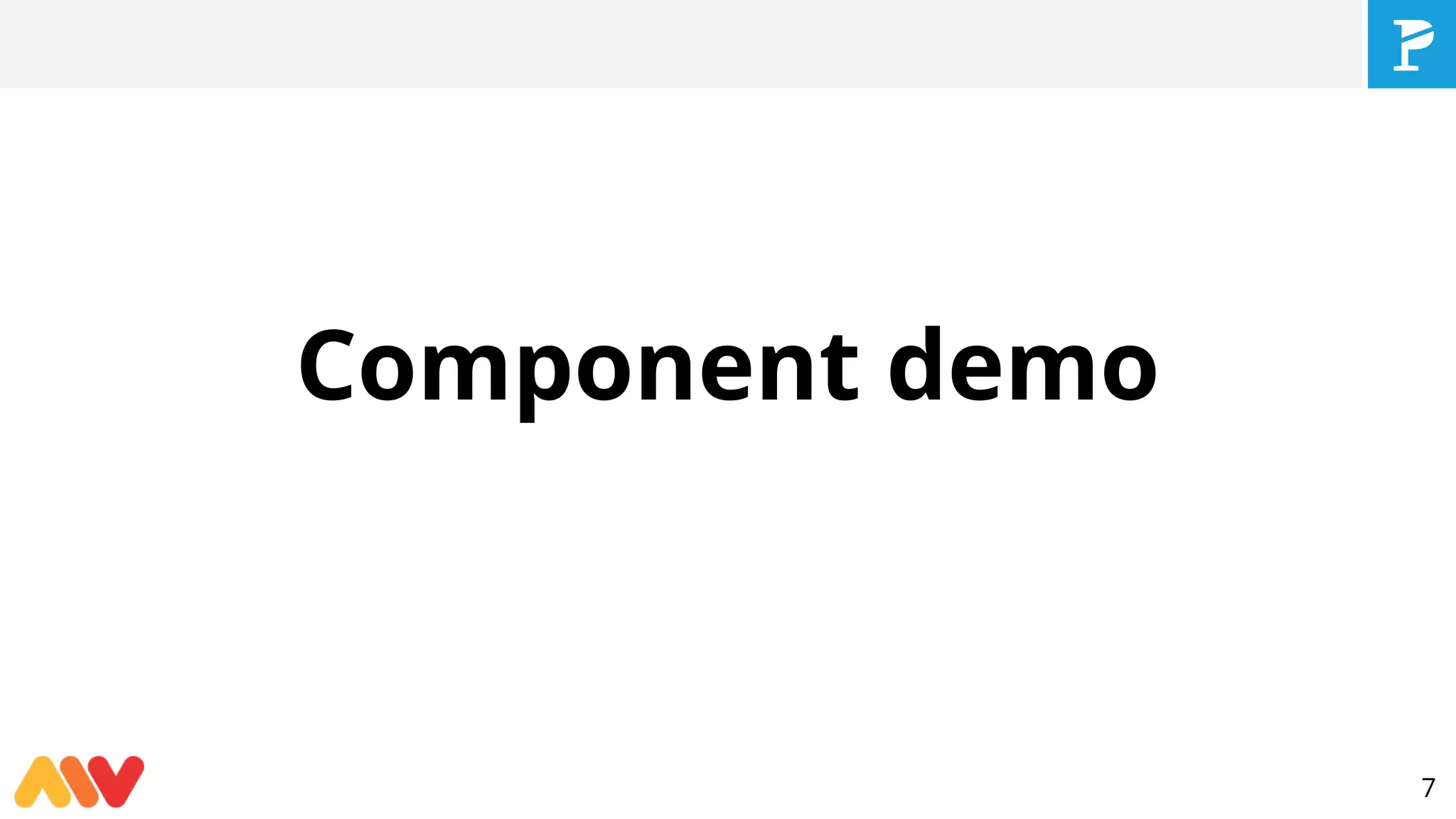 Component demo
7
 
