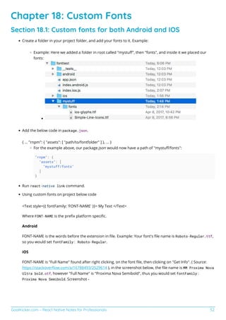 React native notes for professionals | PDF