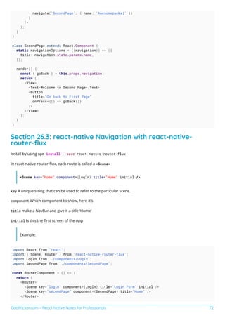 React native notes for professionals | PDF