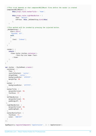 React native notes for professionals | PDF