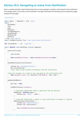 React native notes for professionals | PDF