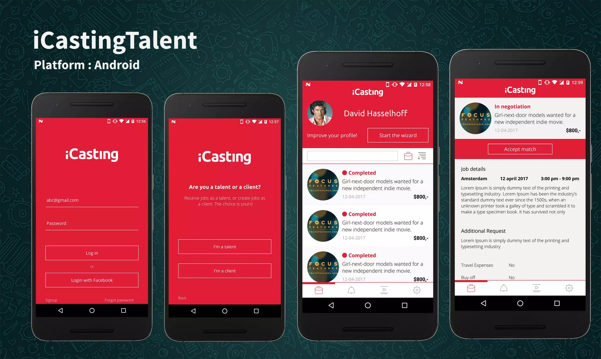 React native portfolio - Kapil