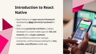 React Native – The Future of Cross-Platform App Development | PPT