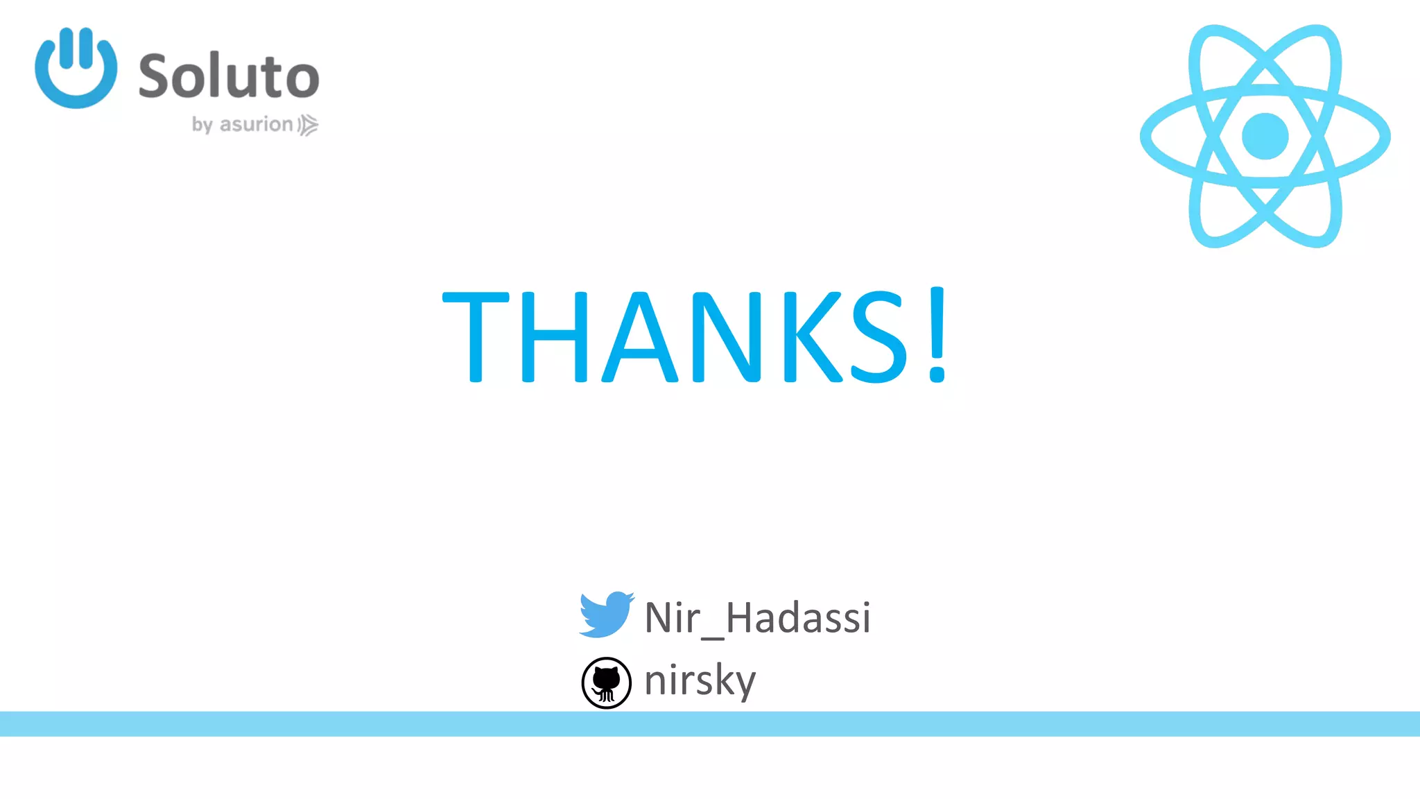 THANKS!
nirsky
Nir_Hadassi
 
