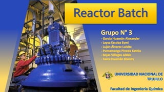Reactor Batch
 