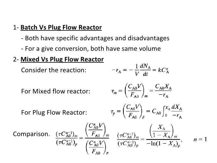 Reactor Design 6