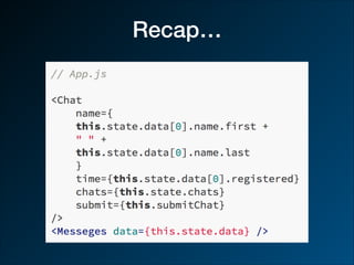 Recap…
 