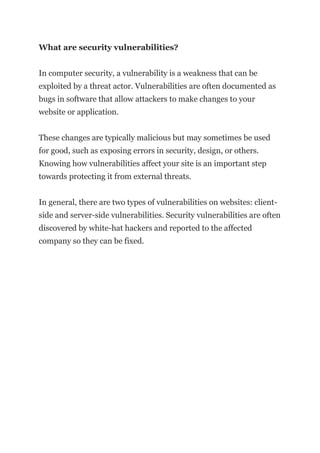 React security vulnerabilities | PDF