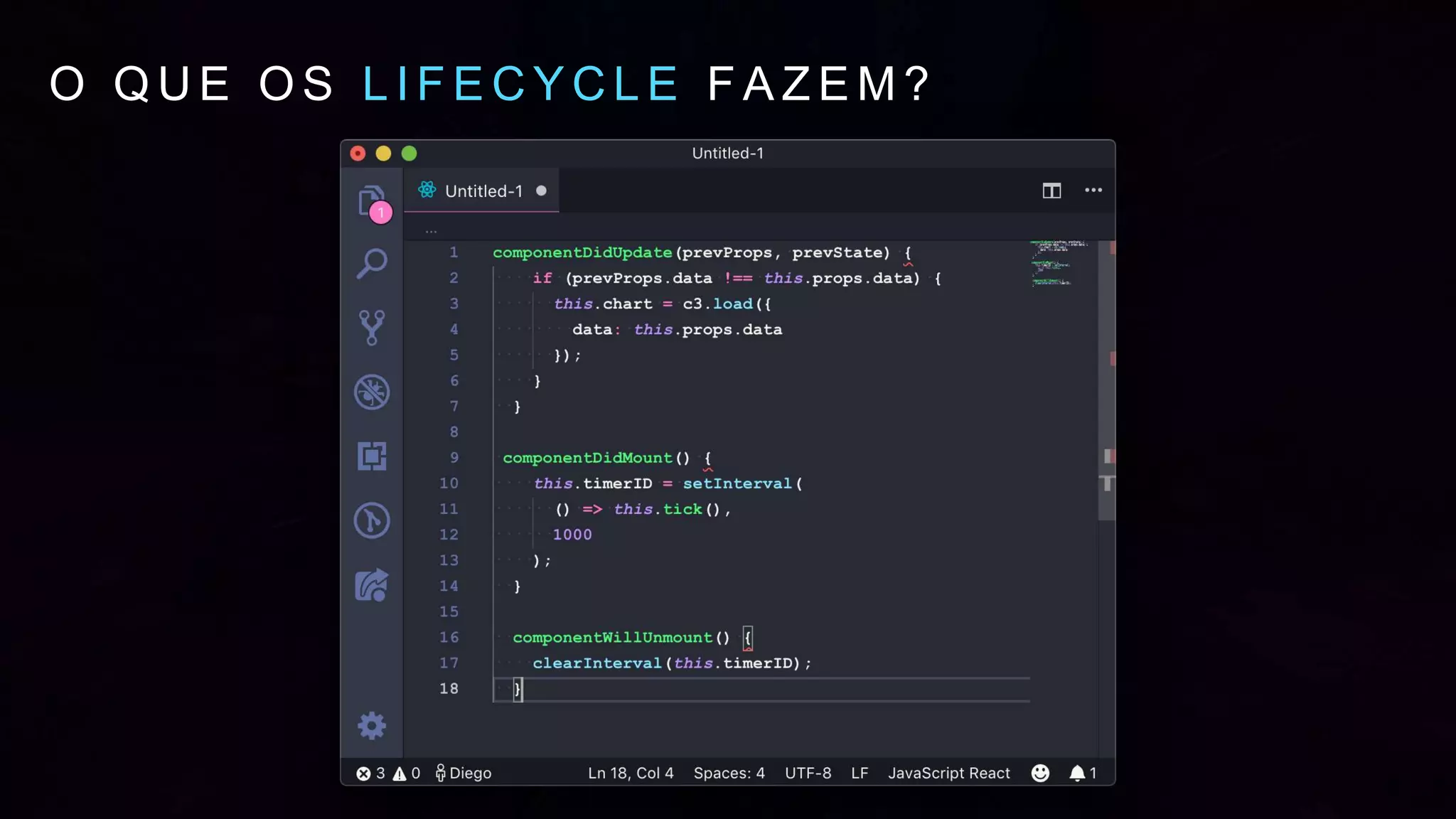O Q U E O S L I F E C Y C L E F A Z E M ?
 