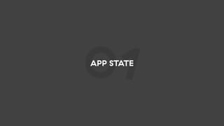 01APP STATE
 