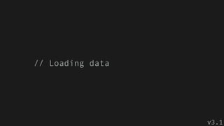 // Loading data
v3.1
 