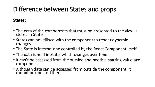 React State vs Props Introduction & Differences.pptx