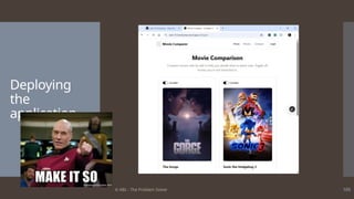 © ABL - The Problem Solver 105
Deploying
the
application
 