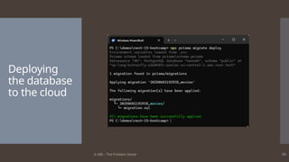 © ABL - The Problem Solver 95
Deploying
the database
to the cloud
 