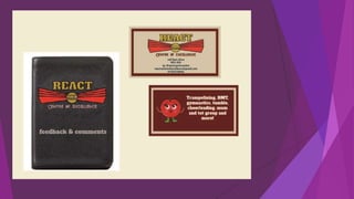 React trampolining Becky Bond