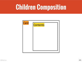 @drpicox
Children Composition
101
Card
Contents
 
