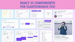 React ui components for elasticsearch (v2) 