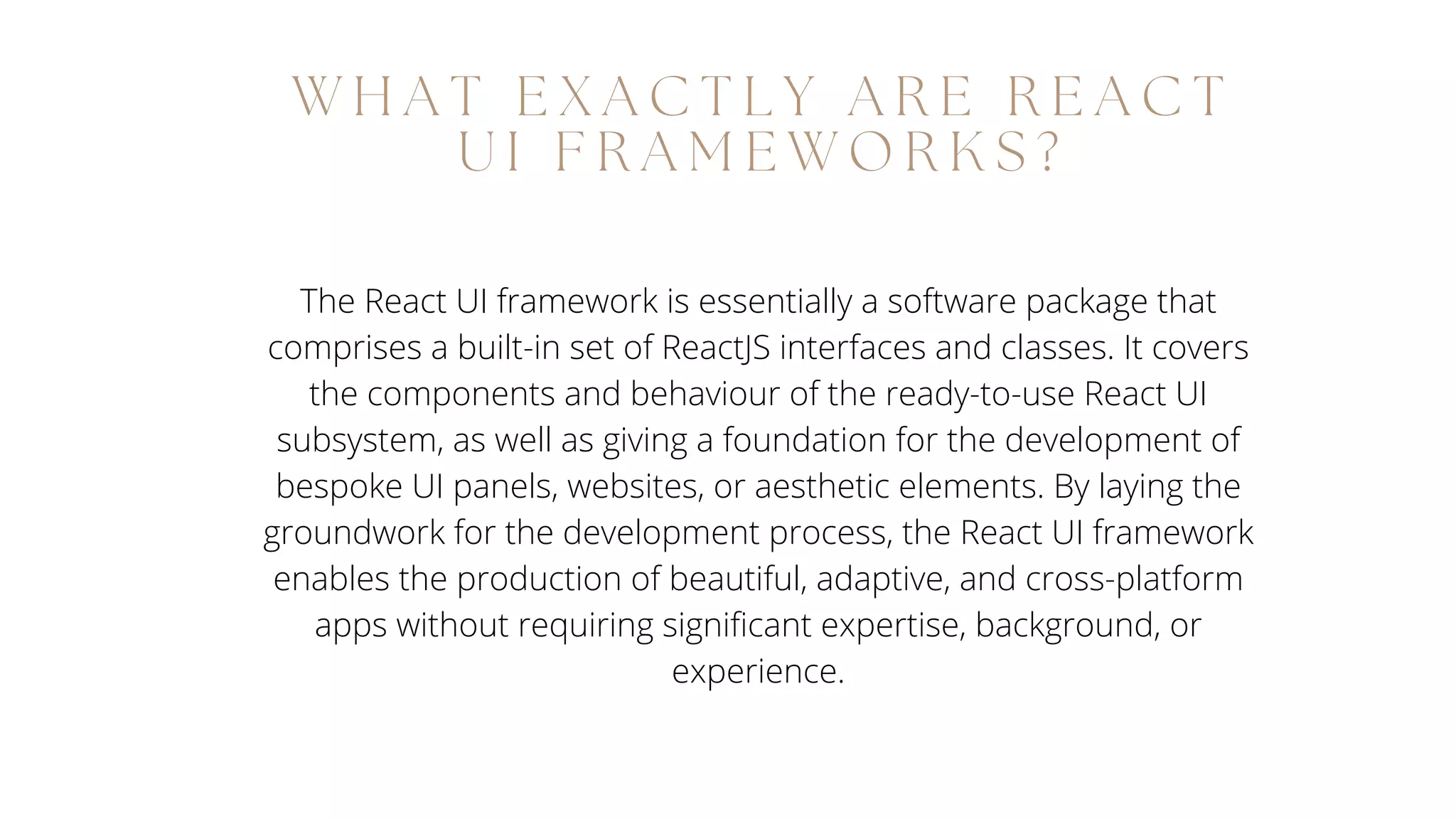 React UI Frameworks: The Key to Developing Top-Performing Applications ...