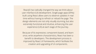 React UI Frameworks: The Key to Developing Top-Performing Applications ...