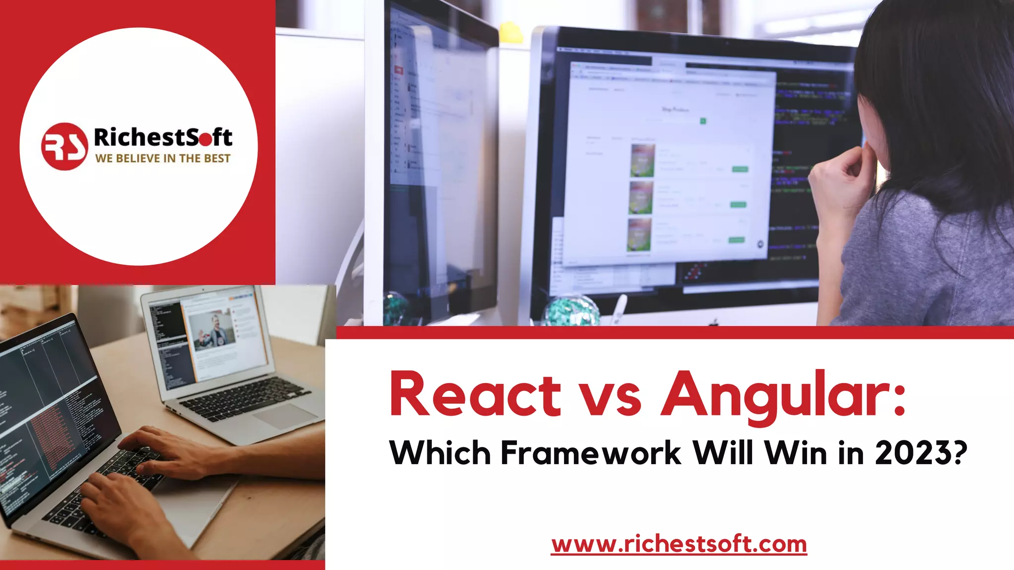 React vs Angular - Which is Best For You in 2023? | PPT
