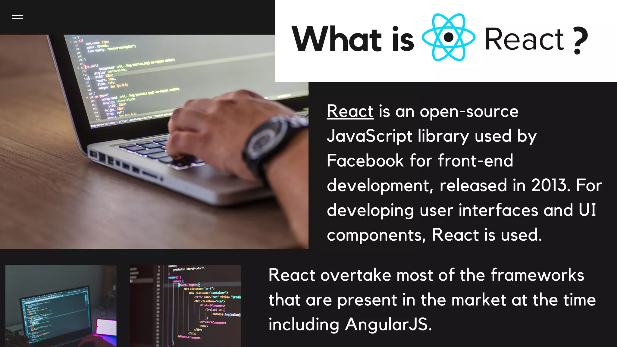 React vs Angular - Which is Best For You in 2023? | PPT