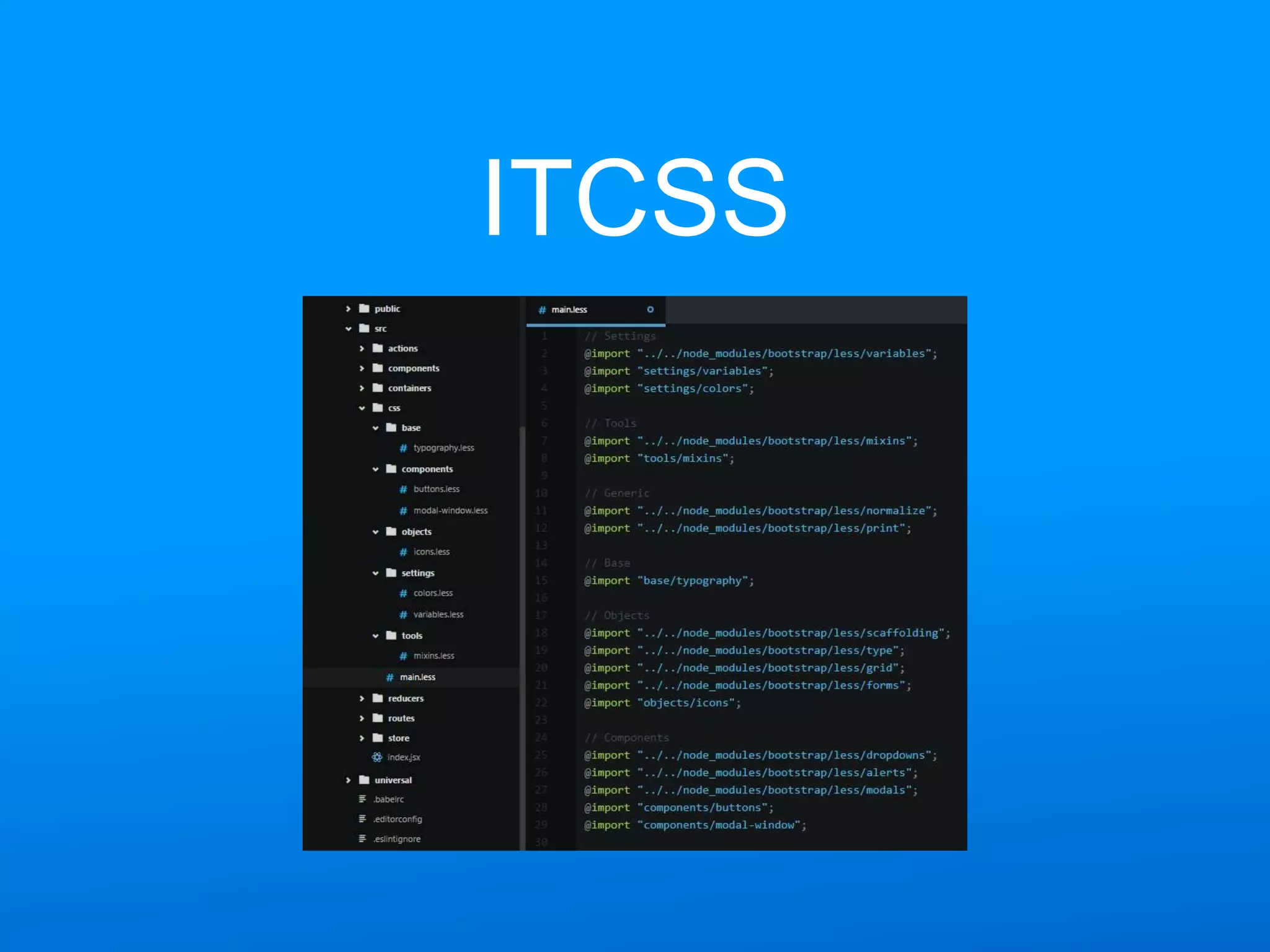 ITCSS
 