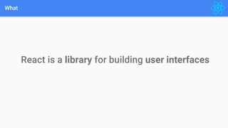 React web development | PPTX