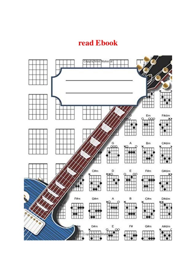 Read book Guitar Chord Diagrams Notebook 100+ Blank Guitar Chord
