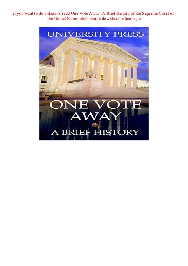 history of the supreme court book