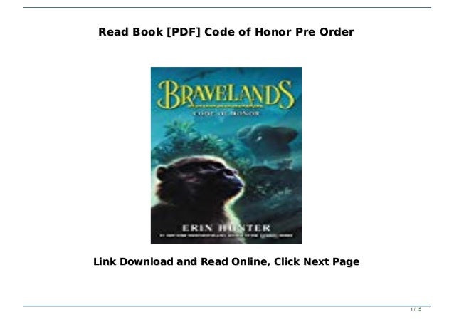 Read Book [PDF] Code of Honor Pre Order
