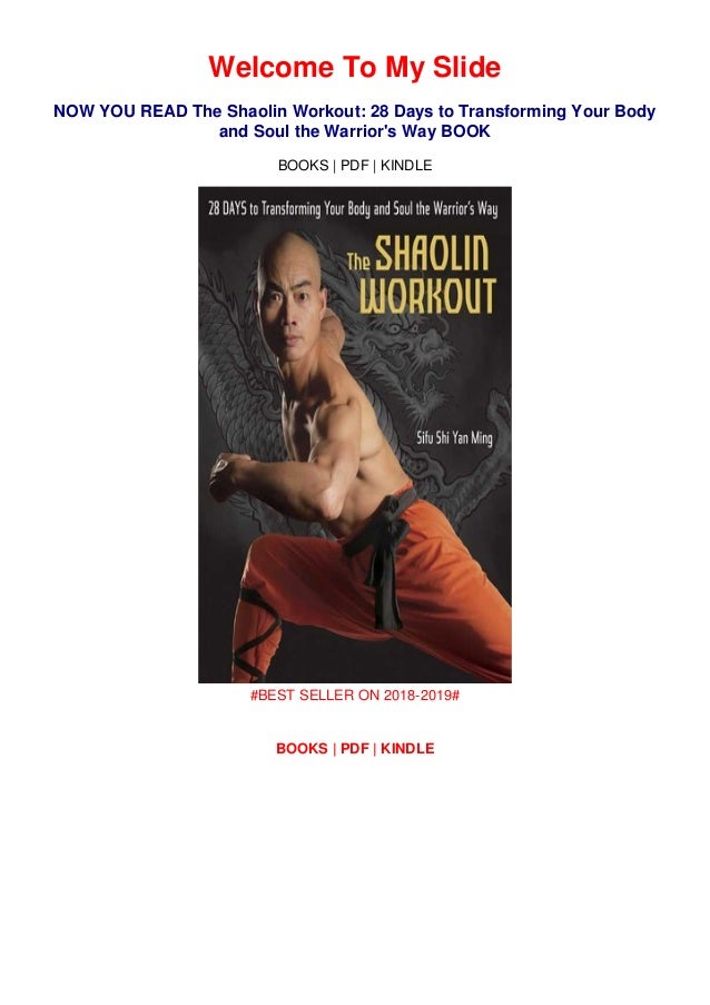 Read Books (PDF) The Shaolin Workout 28 Days to
