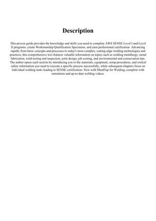 WELDING PRINCIPLES AND APPLICATIONS JEFFUS visual data 4