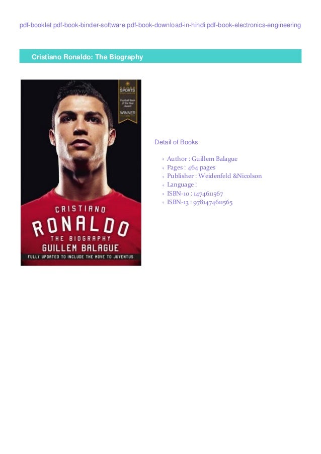 Cristiano Ronaldo The Biography Download Free Ebook