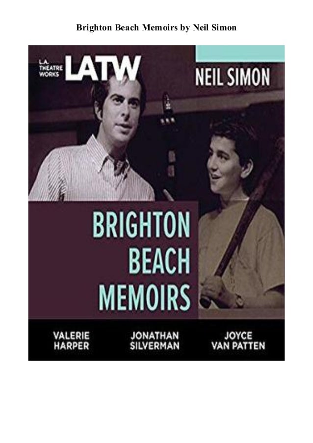 Read Ebook Brighton Beach Memoirs Download Ebook By Neil Simon
