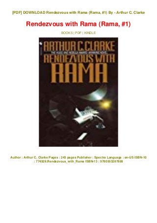 rendezvous with rama kindle rendezvous with rama kindle